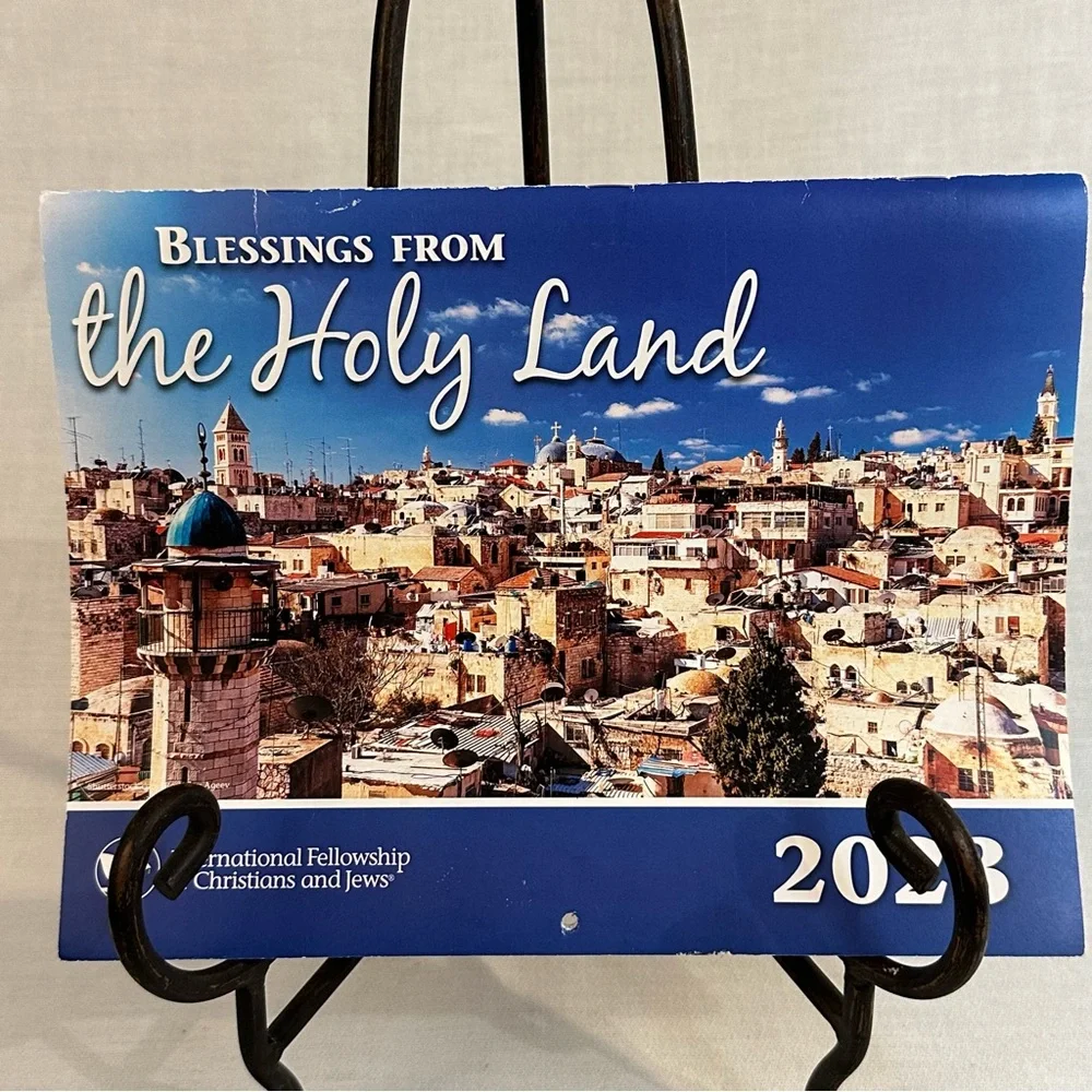 Blessings from the Holy Land 2023 Wall Calendar 12 Months Israel Photos Jesus